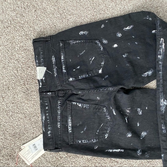 Current/Elliott Black Jeans NWT Trucker Vintage Inspired Skinny Jeans Size 29 - Picture 6 of 16